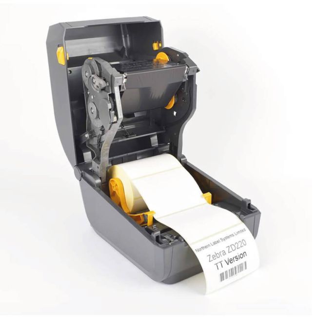 Термо принтер Direct Thermal Printer ZD220; Standard EZPL, 203 dpi, EU and UK Power Cords, USB, скор