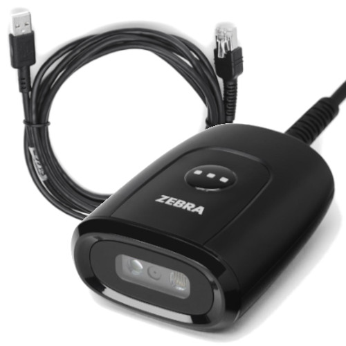 Сканер штрих-кодов DS5502: Area Imager, Standard Range, Corded, White Illumination, Midnight Black