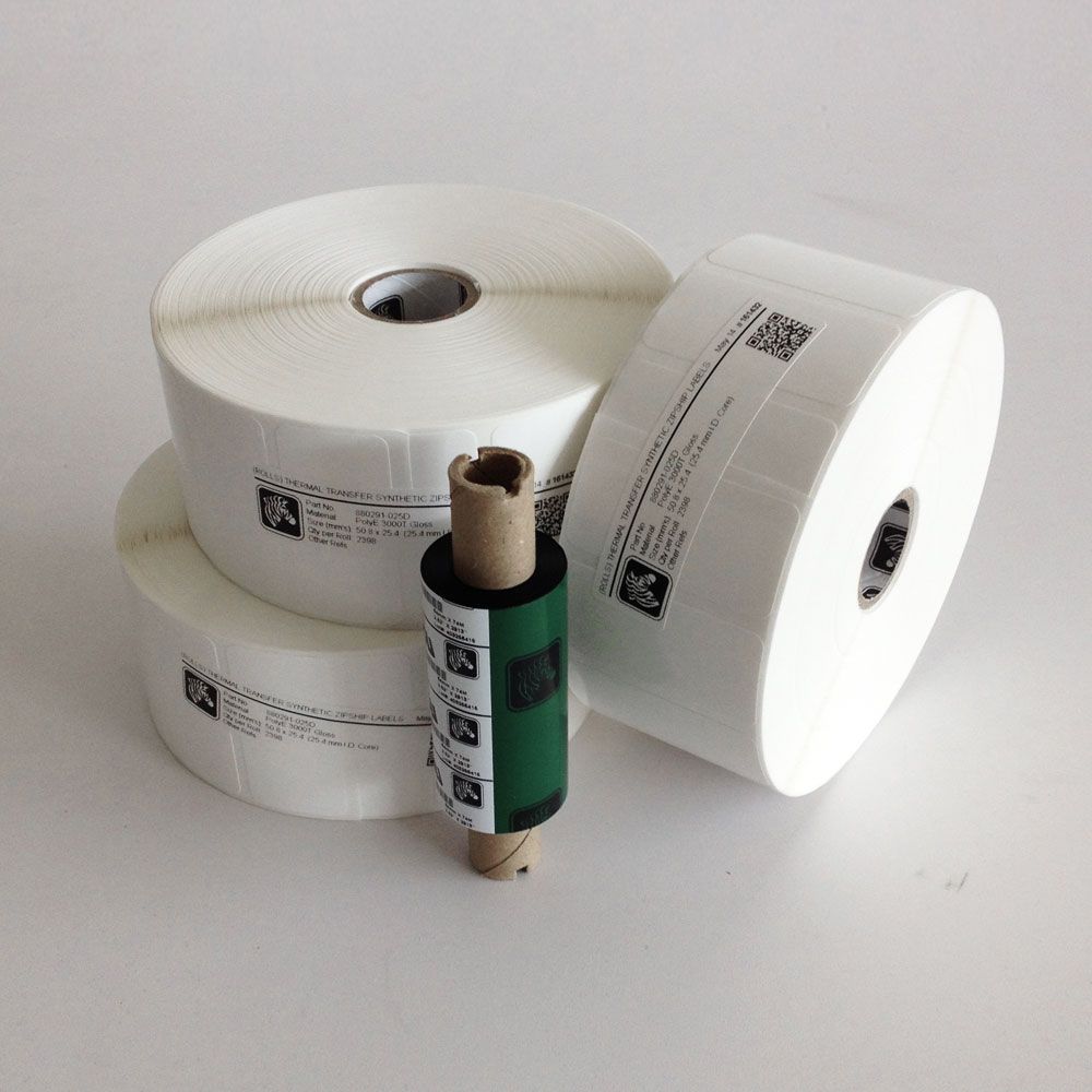 Этикетка термотрансферная Z-Ultimate 3000T White 51х25 мм (2580 эт)