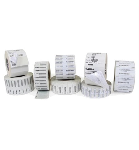 Бумажная RFID метка, LABEL, PAPER, 3,819X1,063IN (97X27MM); TT, Z-PERFORM 1500T, COATED, PERMANENT A