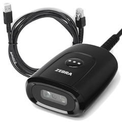 Сканер штрих-кодов DS5502: Area Imager, Standard Range, Corded, White Illumination, Midnight Black