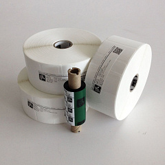 Этикетка термотрансферная Z-Ultimate 3000T White 51х25 мм (2580 эт)