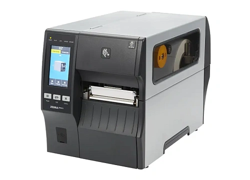 Принтер ZT411; 203 dpi, Serial, USB, Ether, BT, USB Host, ColorTouchDisplay,RFID