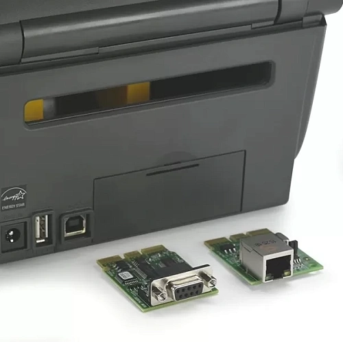 Термопринтер Direct Thermal Printer ZD421; 203 dpi, USB, USB Host, Ethernet, BTLE5, EU and UK Cords,