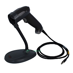 Сканер Honeywell EMEA KIT, 1470G2D SCANNER USB, STAND, BLACK CUSTOMER MATERIAL NO:Q00315805 (с подст