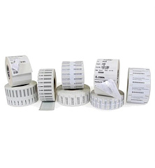 Бумажная RFID метка, LABEL, PAPER, 2,874X0,669IN (73X17MM); TT, Z-PERFORM 1500T, COATED, PERMANENT A