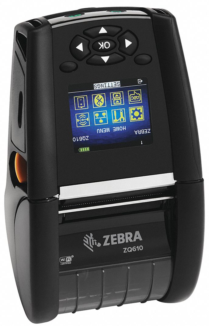 Мобильный термо DT Printer ZQ610 Plus 2"/48mm; English/Latin fonts,Dual 802.11AC / BT4.x, Linered pl