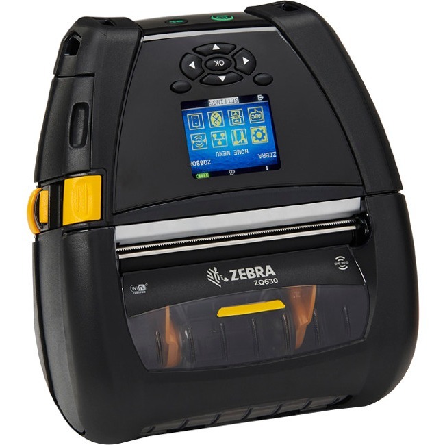 Мобильный термо принтер Принтер DT Printer ZQ630 Plus 4";; English fonts,Dual 802.11AC / BT4.x, Line
